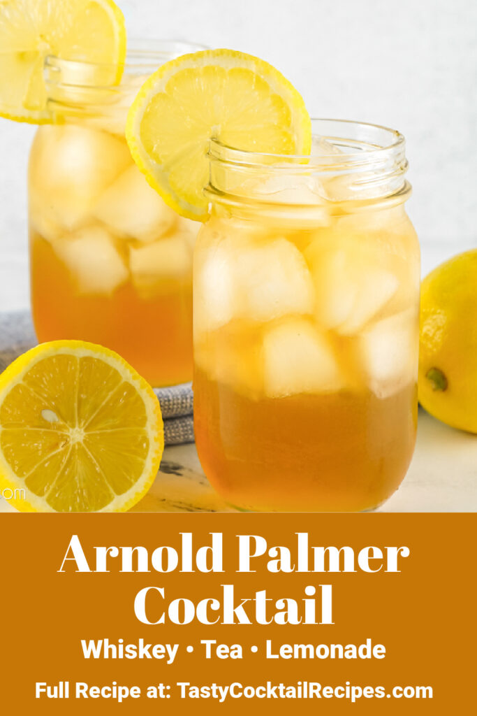Arnold Palmer Cocktail Pinterest Image