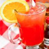 Alabama Slammer - bright red cocktail